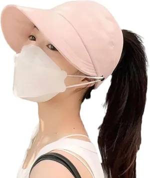 Outdoor Uv Protection Hollow Top Sun Hat,Women's Outdoor Uv Protection Hollow Top Wide Brim Sun Hat,Sun Hat for Women