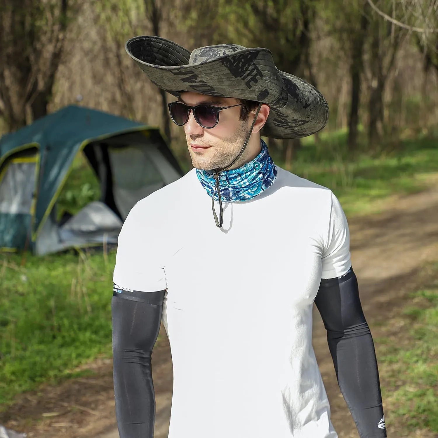 Oversize XL/XXL Sun Hat for Large Head, Unisex Wide Brim Breathable Outdoor Bucket Fishing Hats