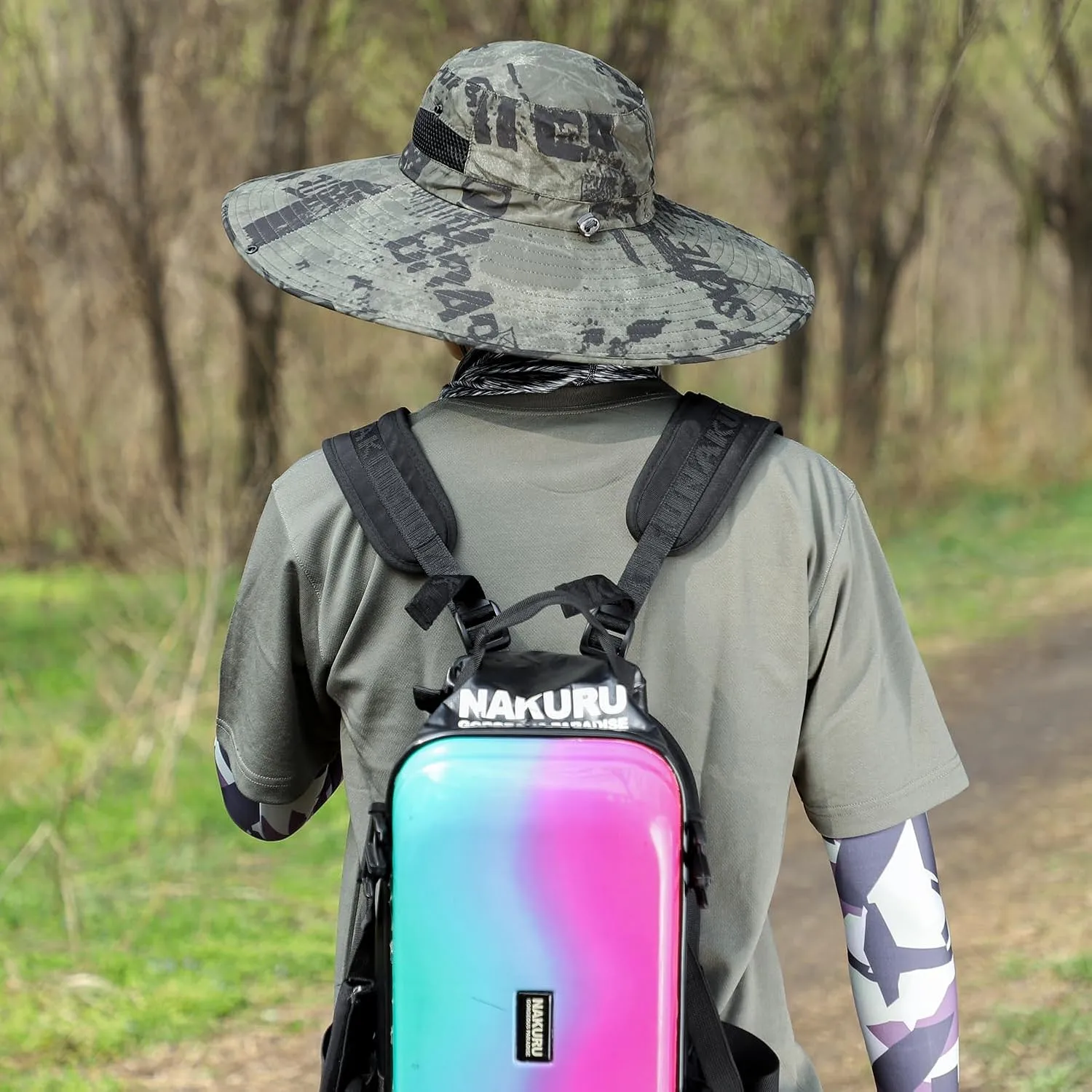Oversize XL/XXL Sun Hat for Large Head, Unisex Wide Brim Breathable Outdoor Bucket Fishing Hats