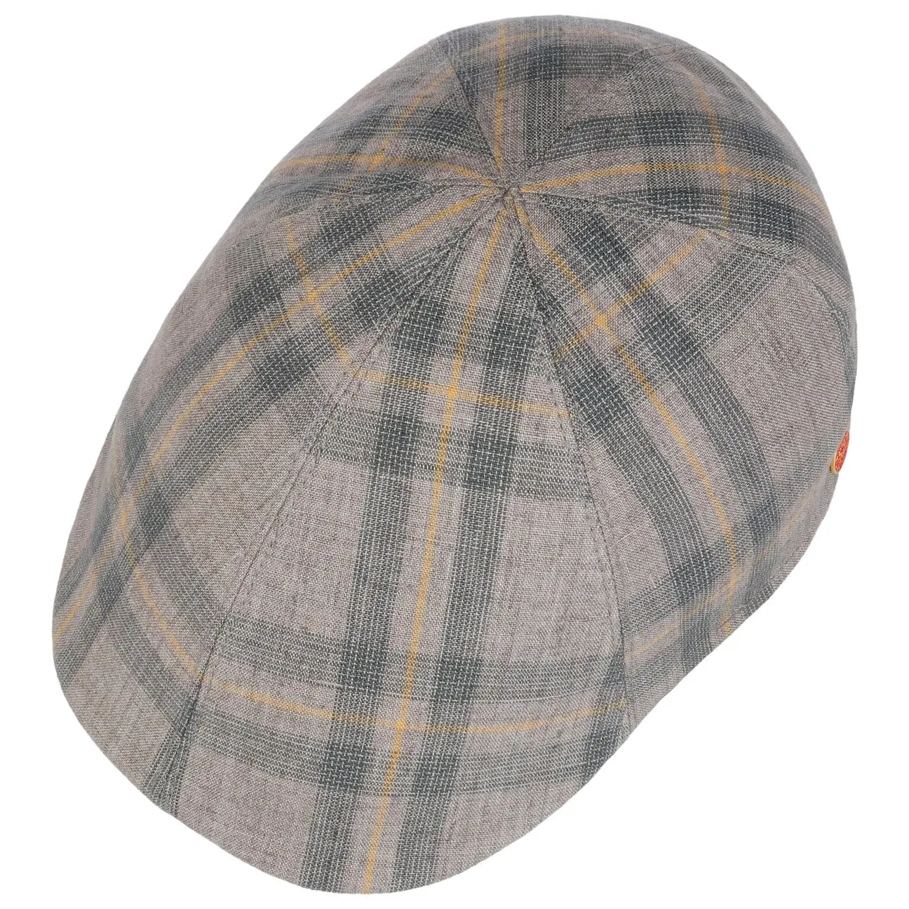 Paddy Kampen Linen Flat Cap by Mayser