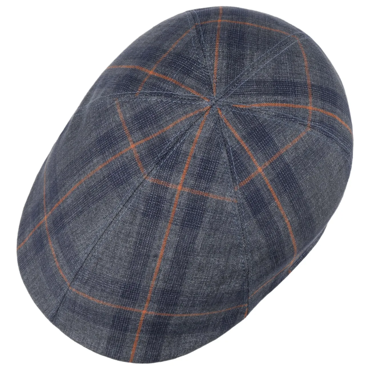 Paddy Kampen Linen Flat Cap by Mayser