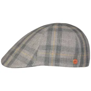 Paddy Kampen Linen Flat Cap by Mayser