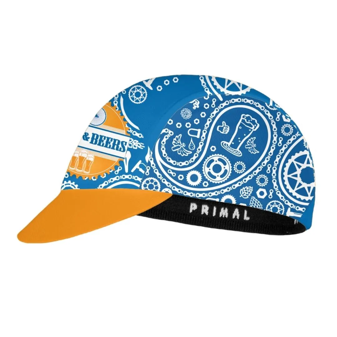 Paisley Chain Cycling Cap