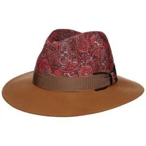Paisley Crown Wool Hat by Alfonso D'Este