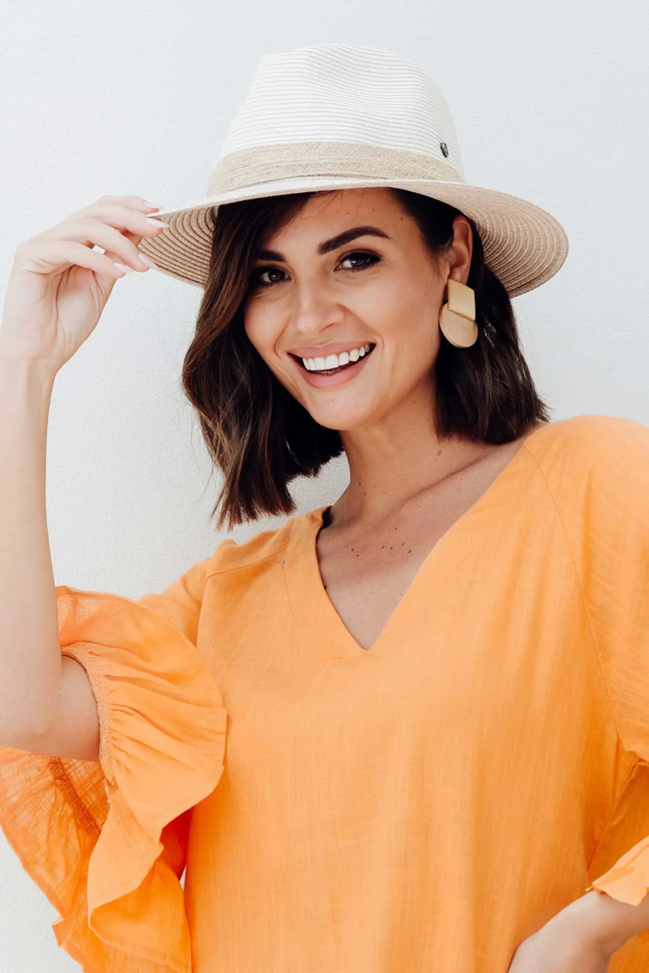 Parsley Bay Ivory Travel Fedora