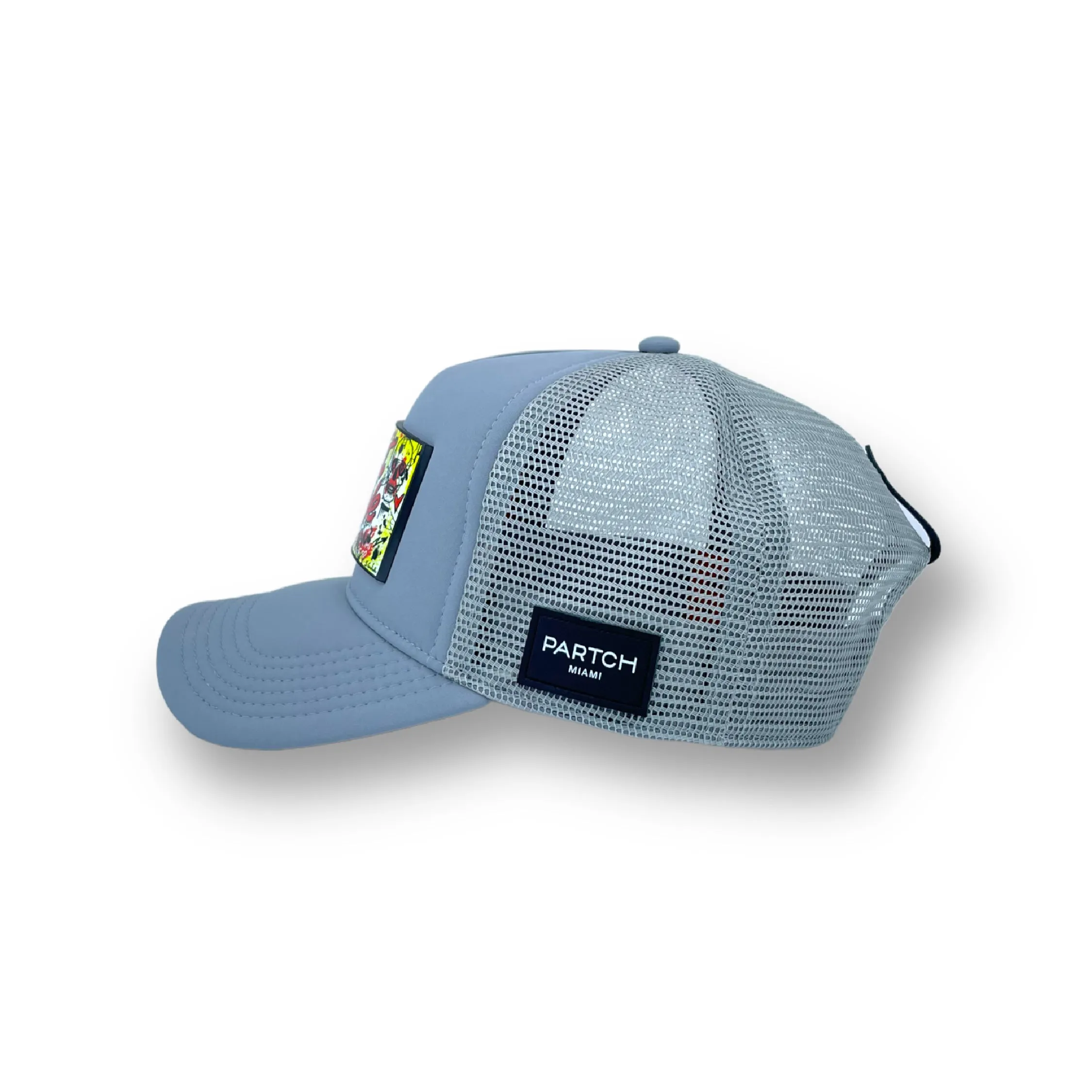 Partch DWYL Trucker Hat Gray Removable Clip