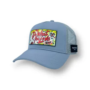 Partch DWYL Trucker Hat Gray Removable Clip