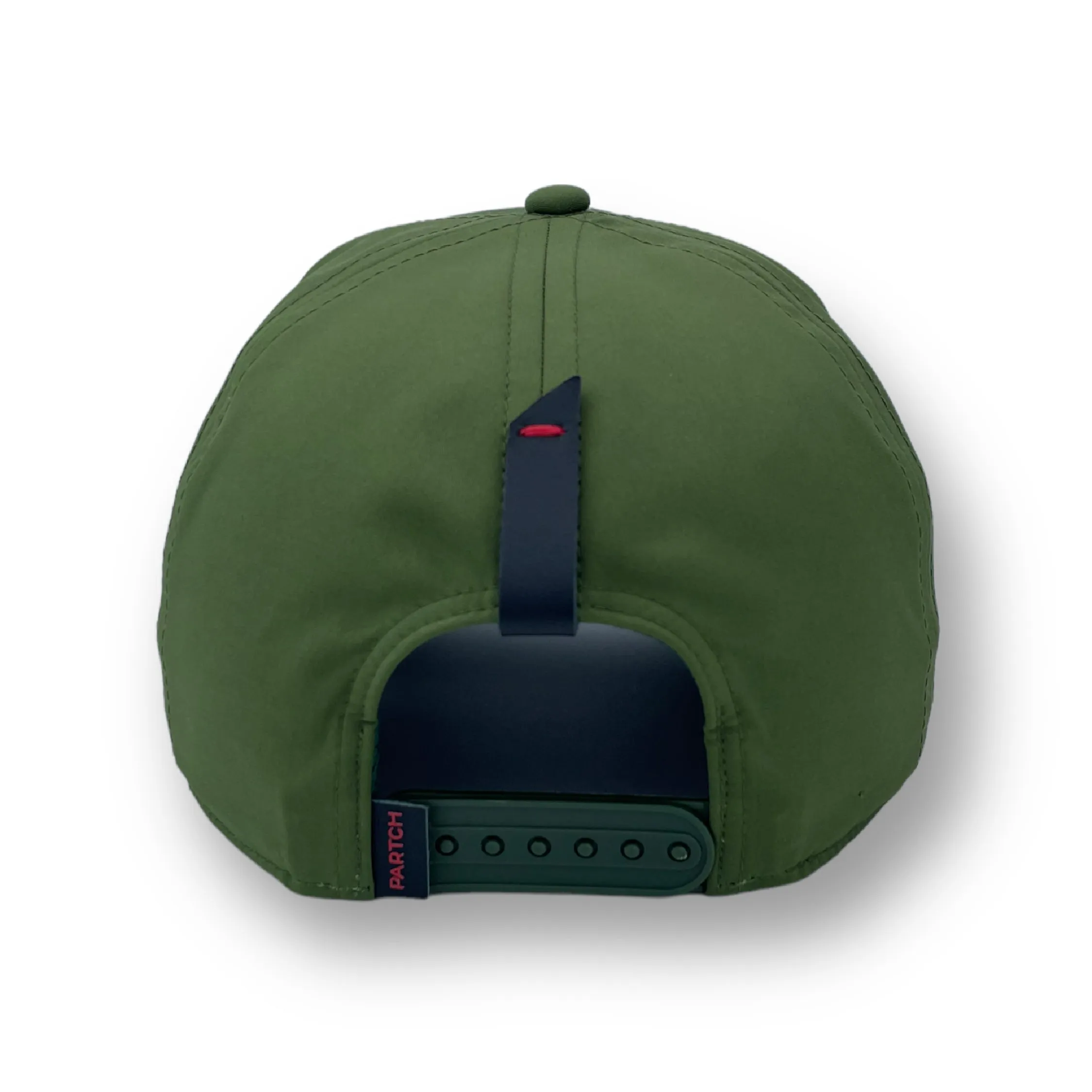 PARTCH Exsyt Trucker Hat Khaki Green FF Removable Clip