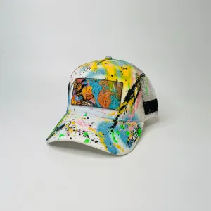 PARTCH Exsyt Trucker Hat White Atelier Collection