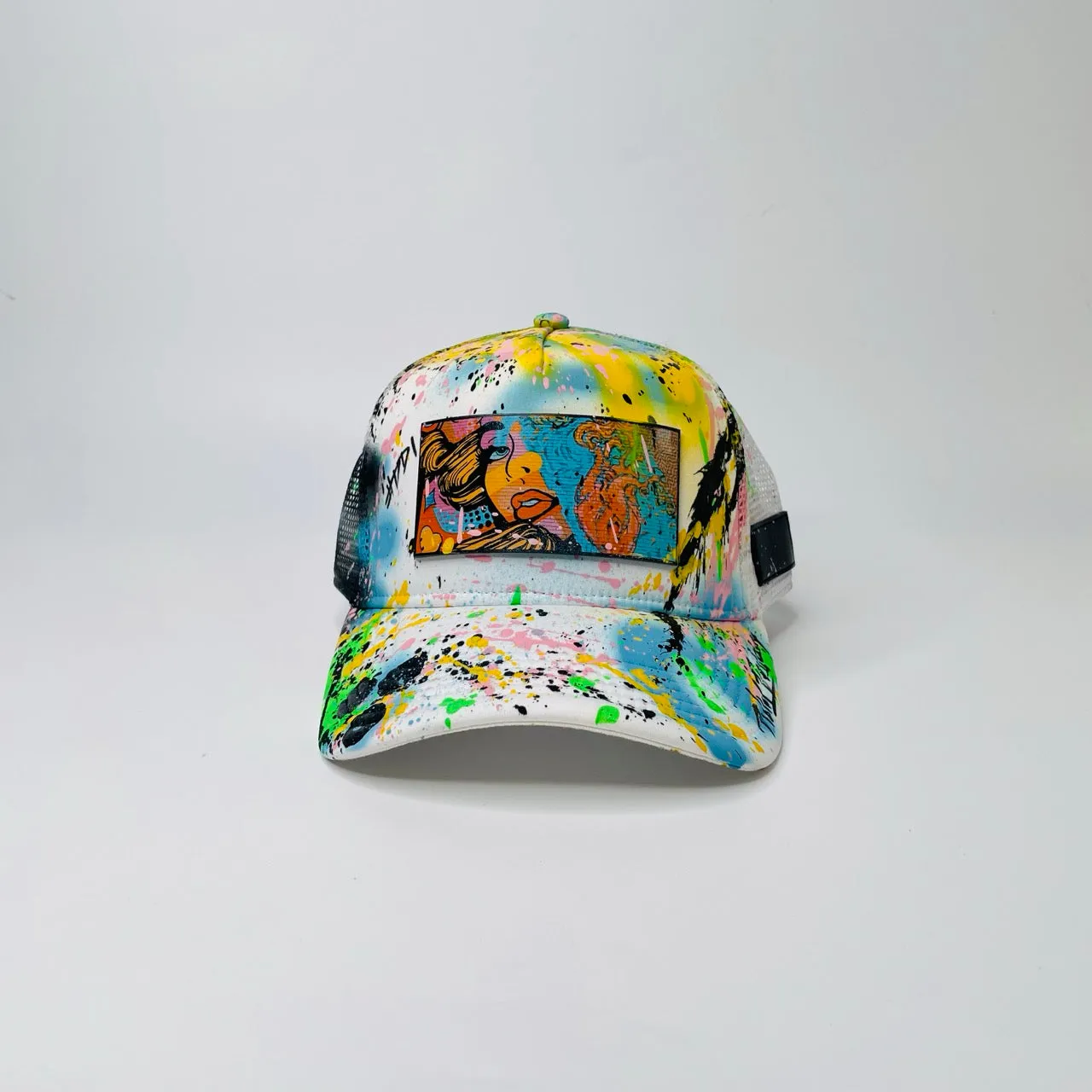 PARTCH Exsyt Trucker Hat White Atelier Collection