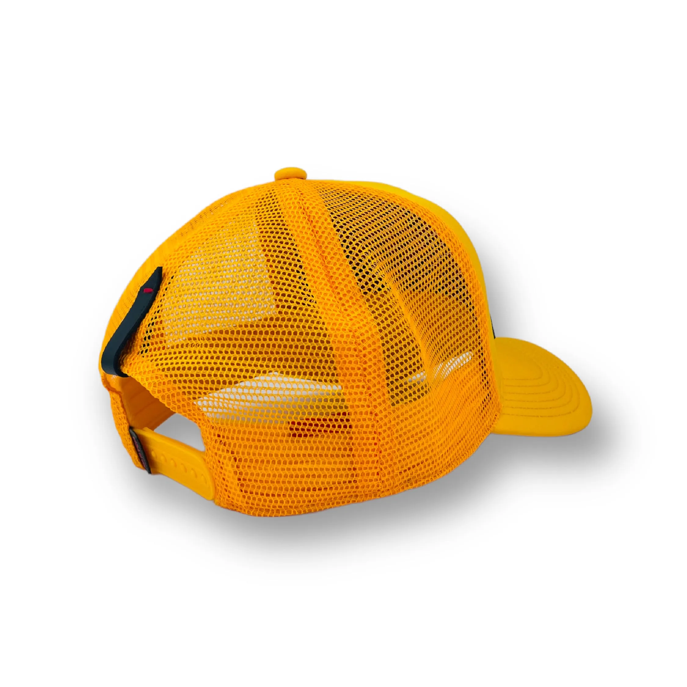 PARTCH Pop Love Wht/Blk Trucker Hat Yellow Removable Clip