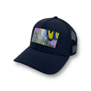 PARTCH Swag Trucker Hat Black Removable Clip