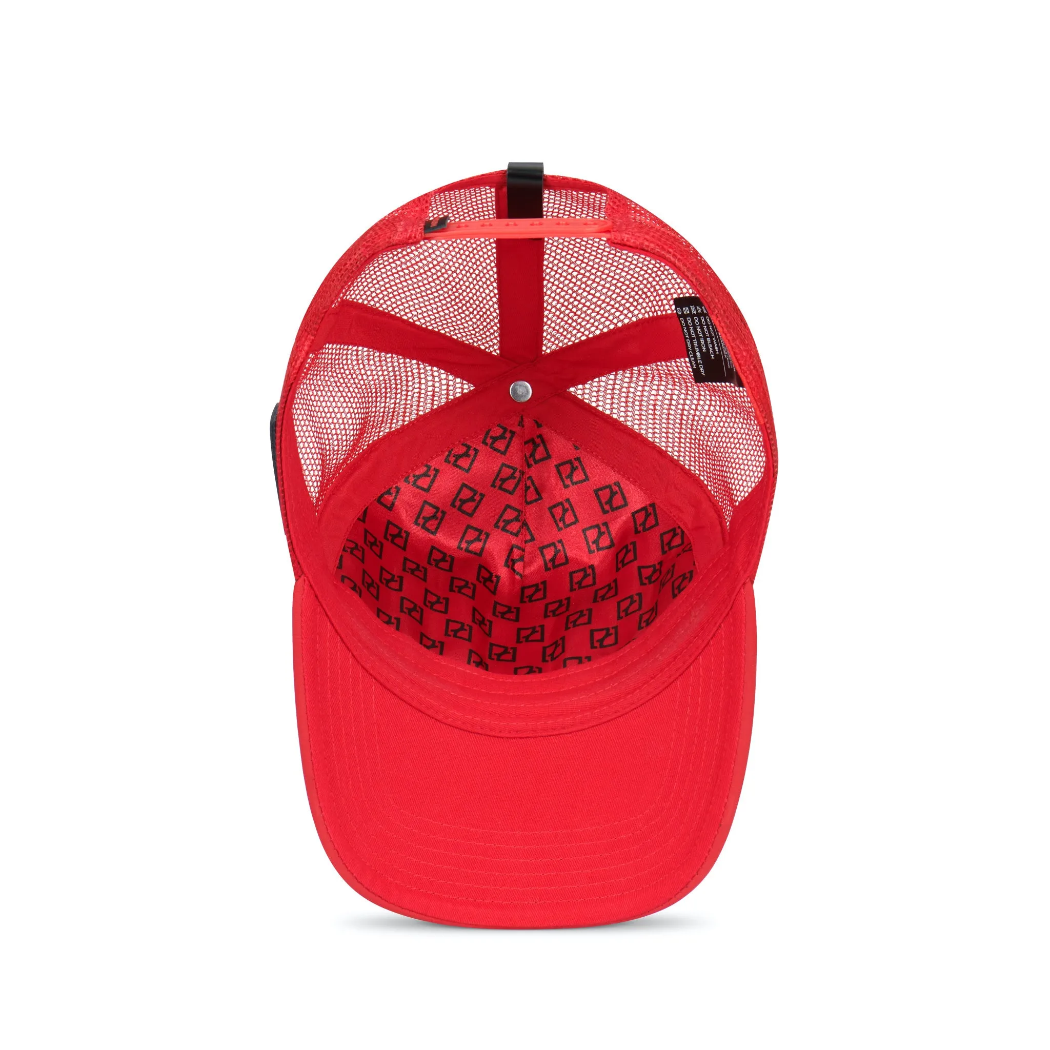 PARTCH Swag Trucker Hat Red Removable Clip