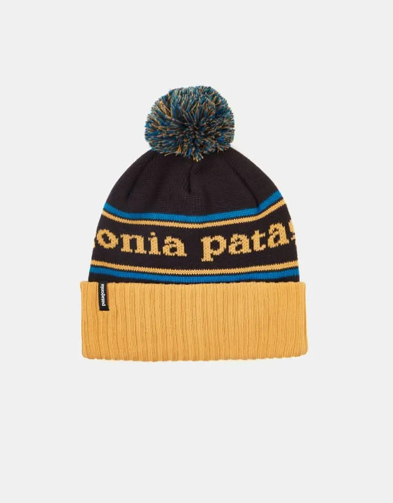 Patagonia Powder Town Beanie - Park Stripe/Dried Mango