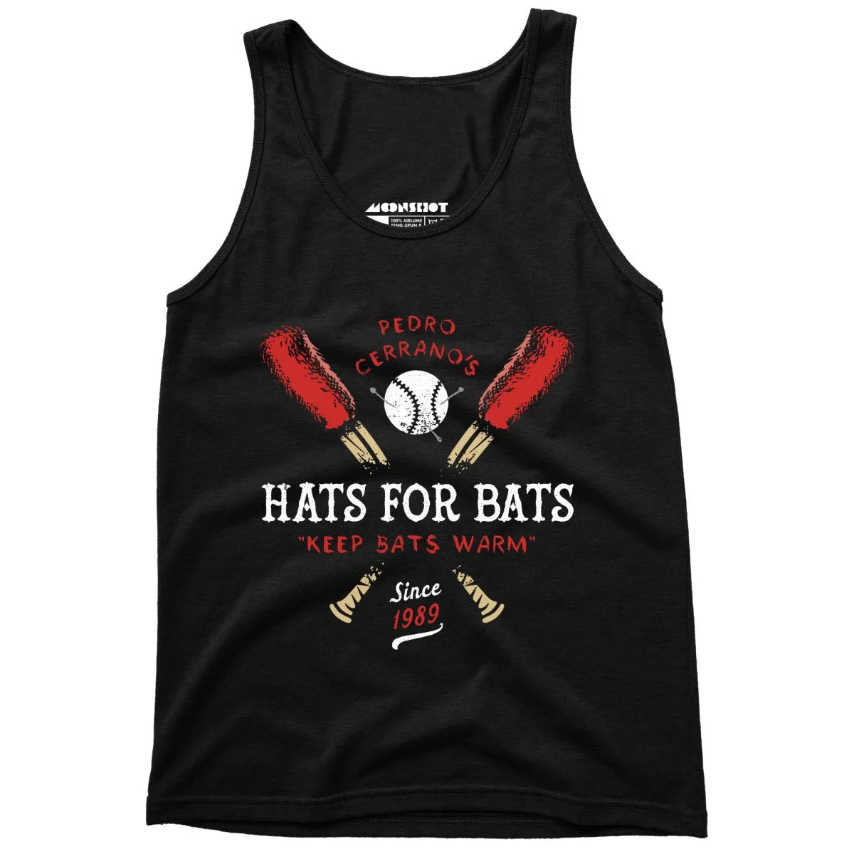 Pedro Cerrano's Hats for Bats - Unisex Tank Top