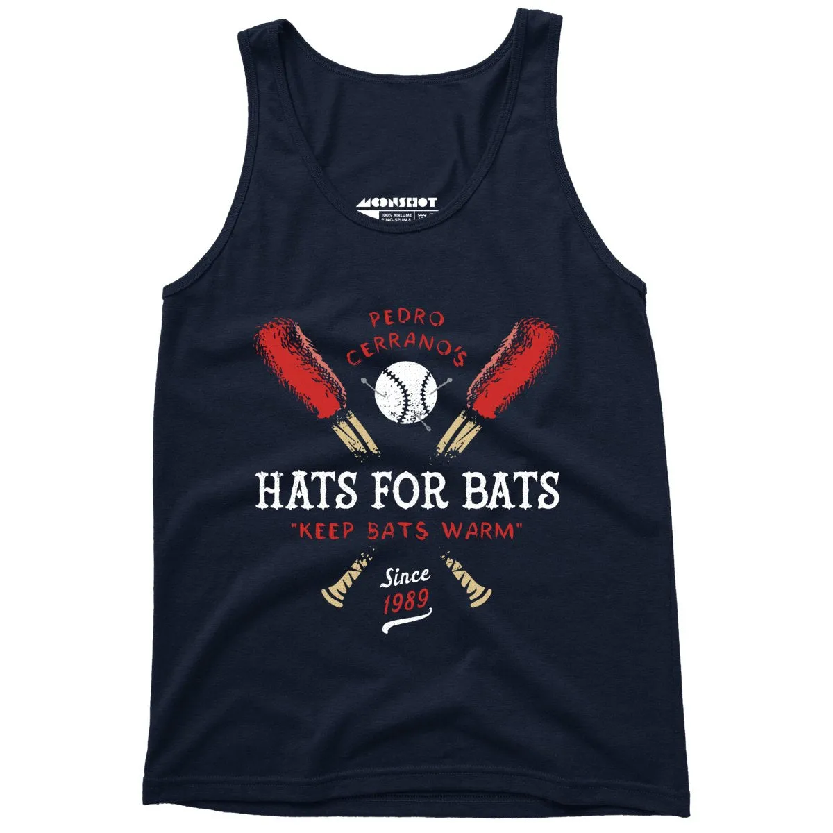 Pedro Cerrano's Hats for Bats - Unisex Tank Top