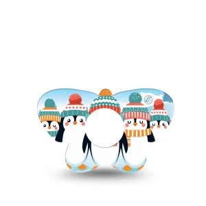 Penguins In Row Infusion Set Butterfly Tape