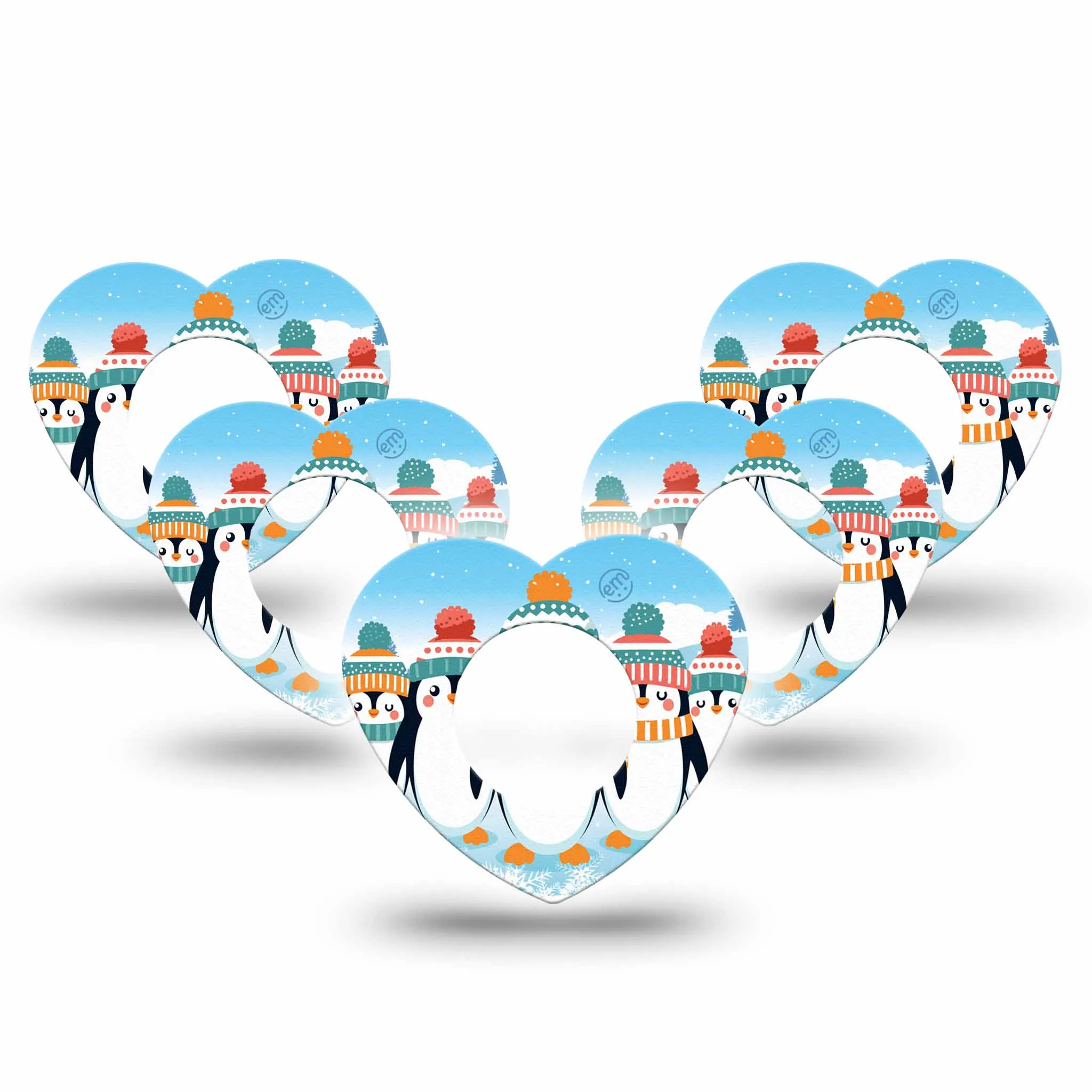 Penguins In Row Libre 2 and Lingo Heart Tape