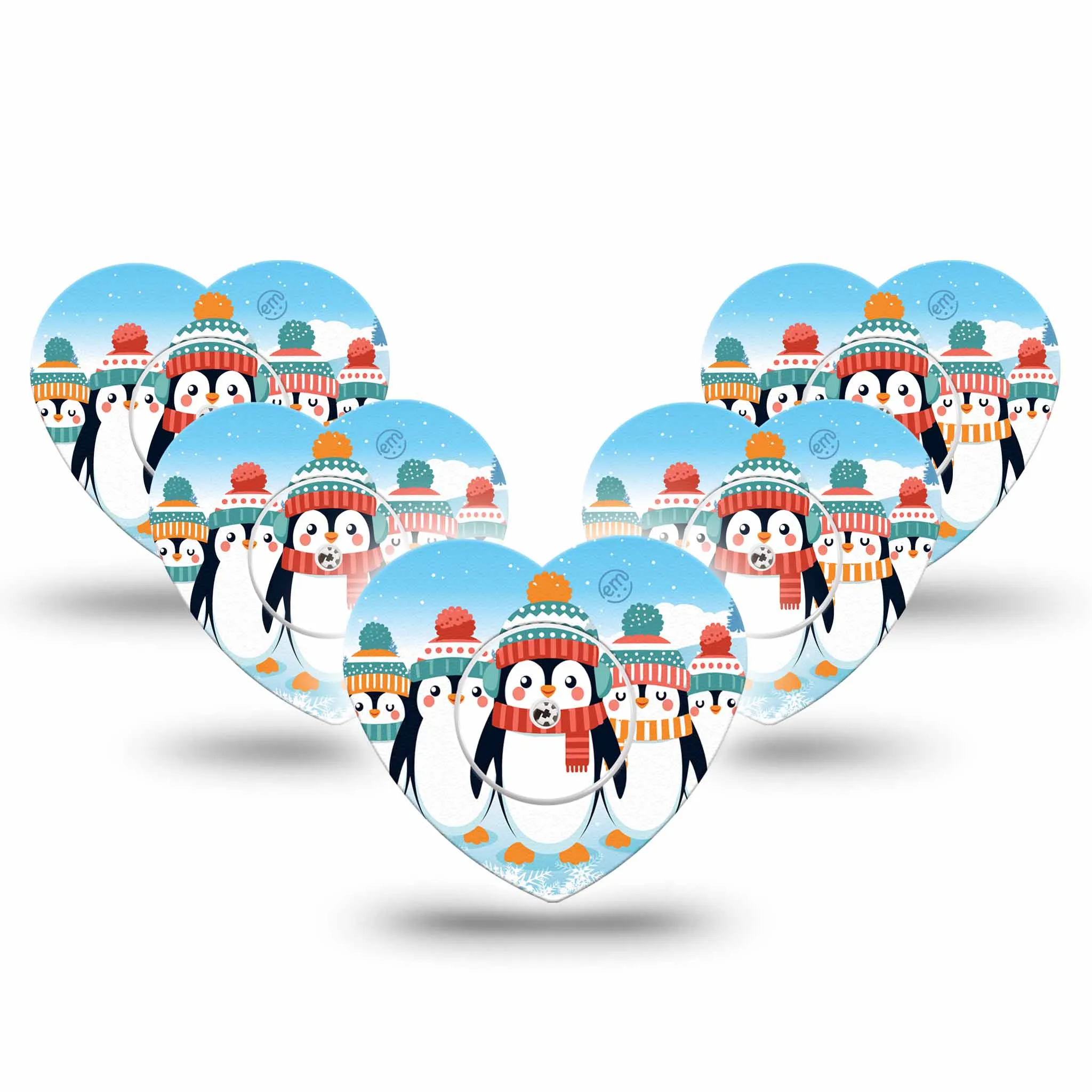 Penguins In Row Libre 2 and Lingo Heart Tape
