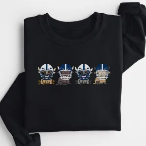 Penn State Nittany Lions Football Highland Cow Football Team Football Lovers Gift Unisex Crewneck Hoodie Sweatshirt