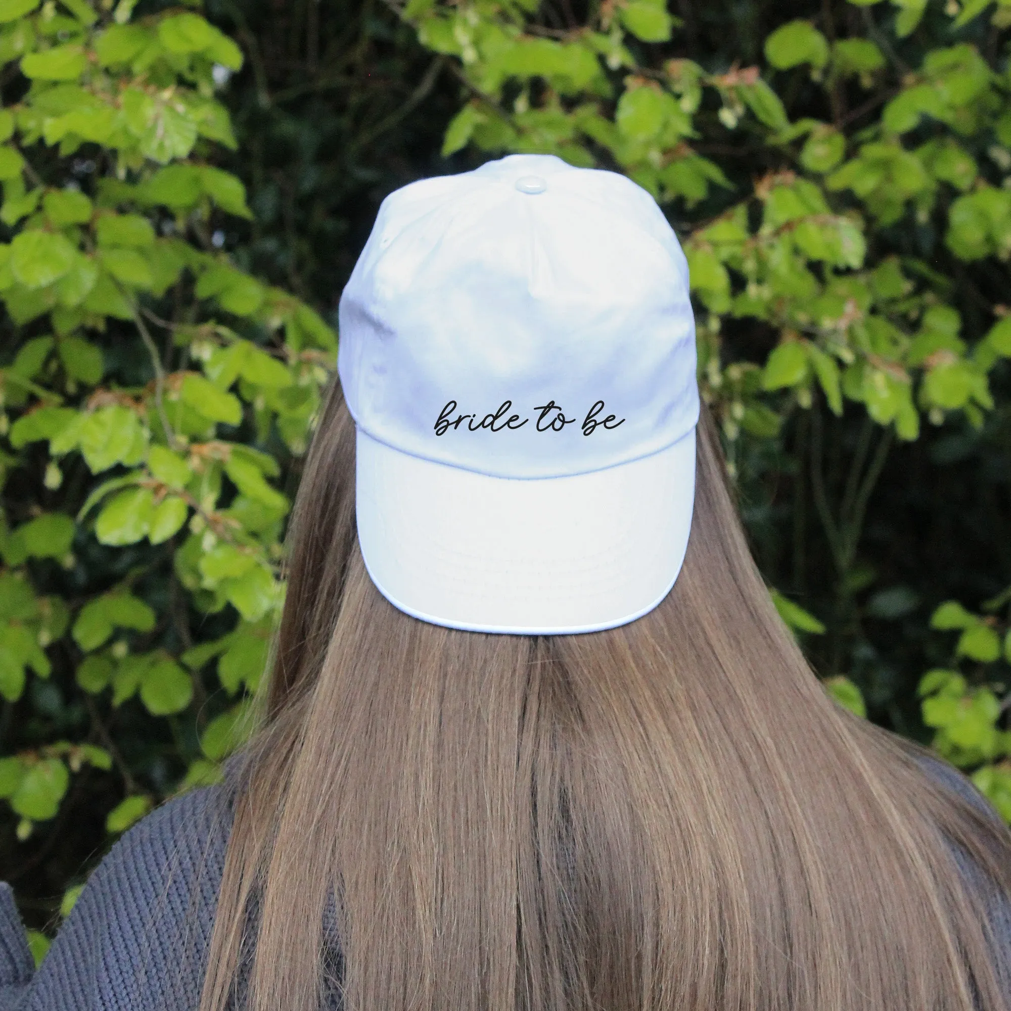 Personalised Pink Team Bride & White Bride Hats