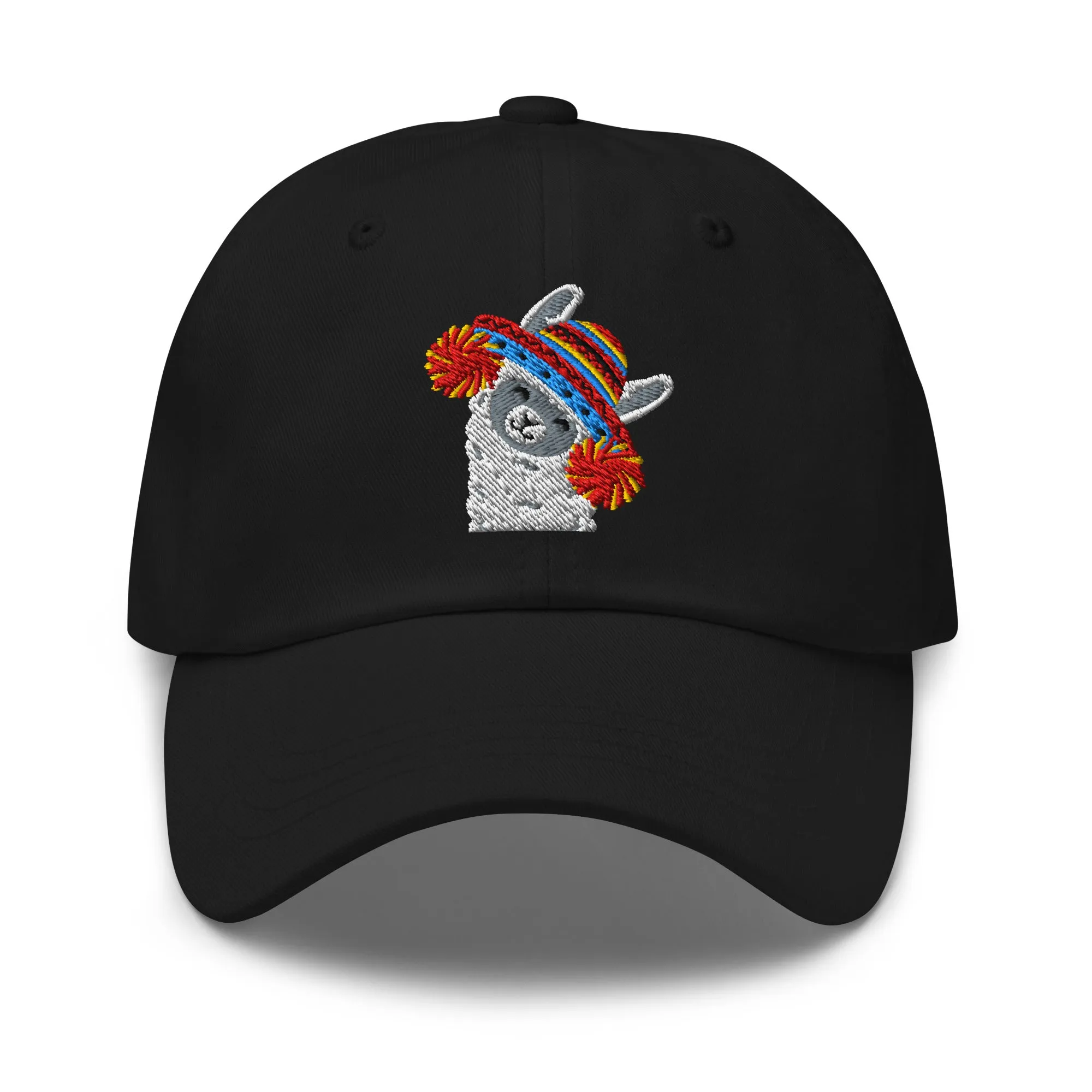 Peruvian Alpaca Embroidered Dad Hat
