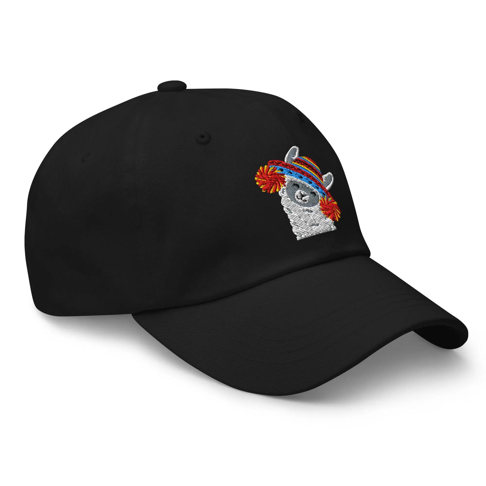 Peruvian Alpaca Embroidered Dad Hat