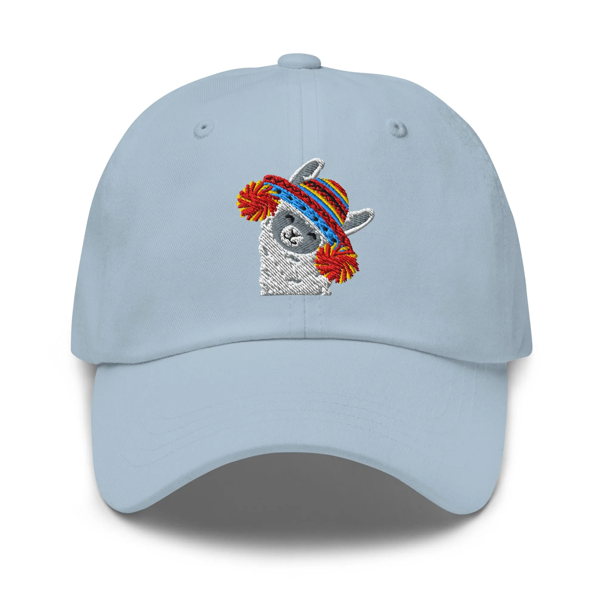 Peruvian Alpaca Embroidered Dad Hat