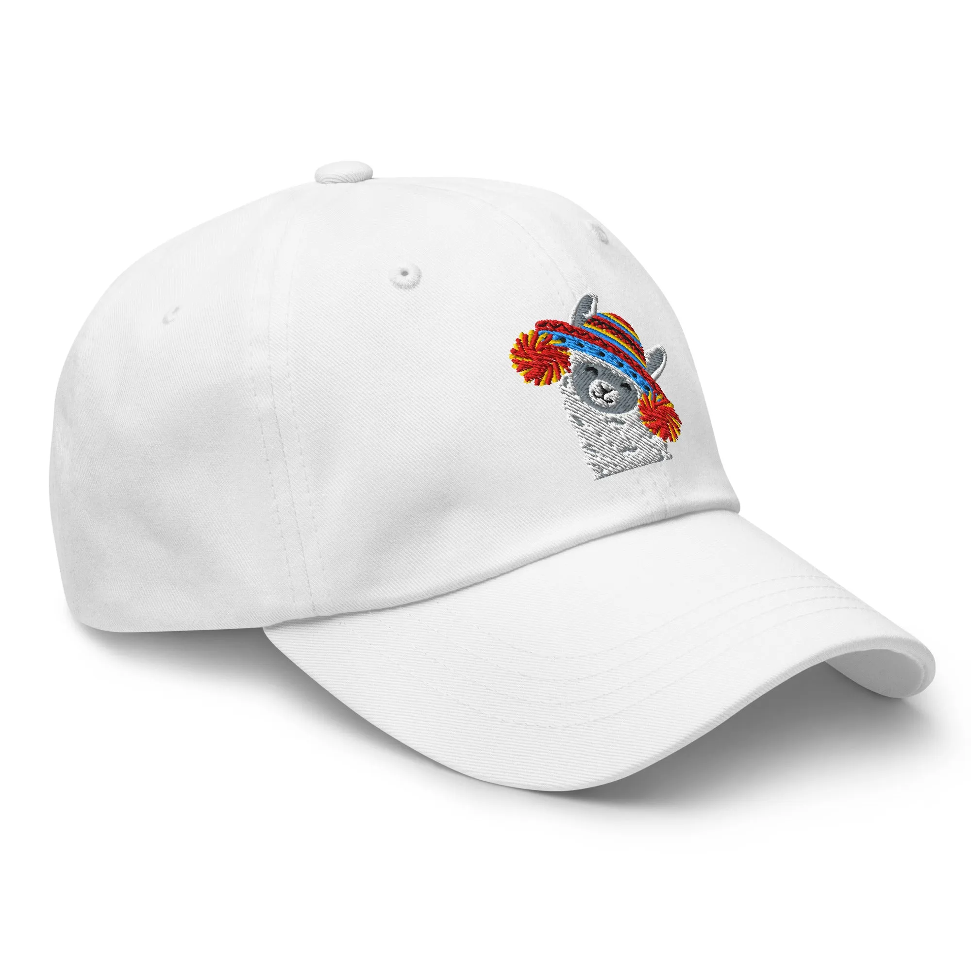 Peruvian Alpaca Embroidered Dad Hat
