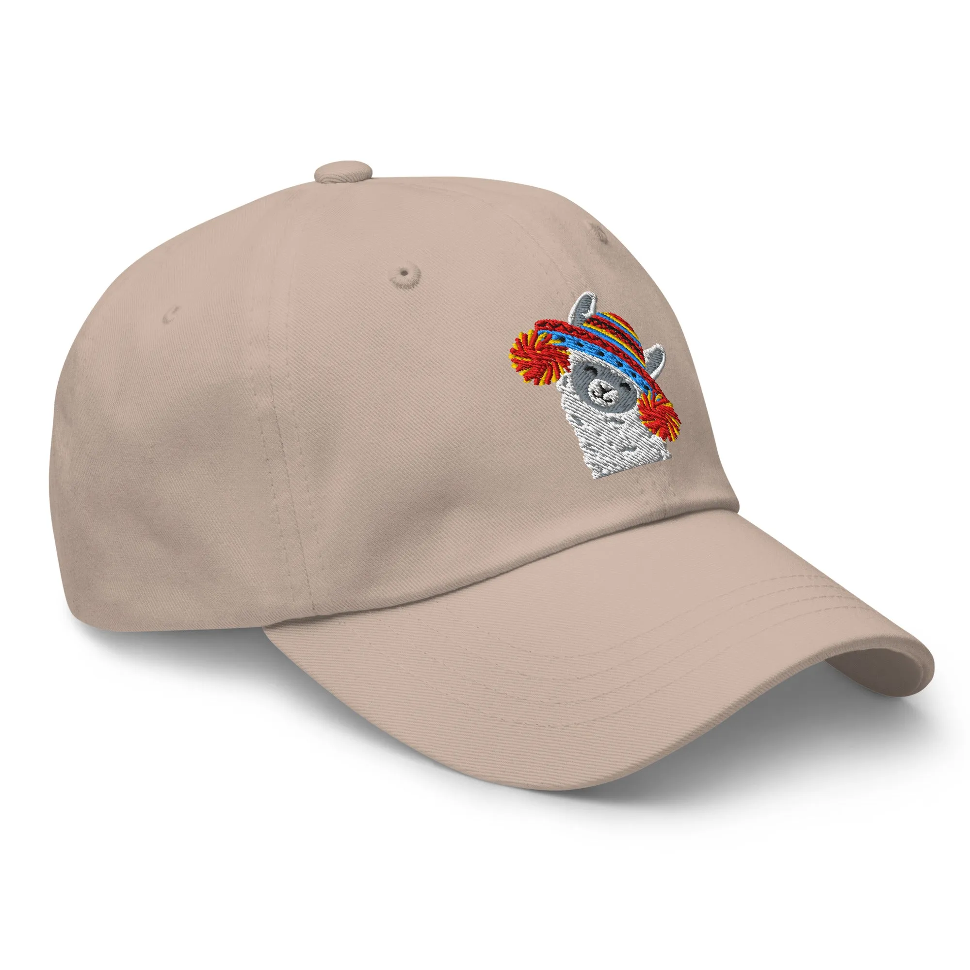 Peruvian Alpaca Embroidered Dad Hat