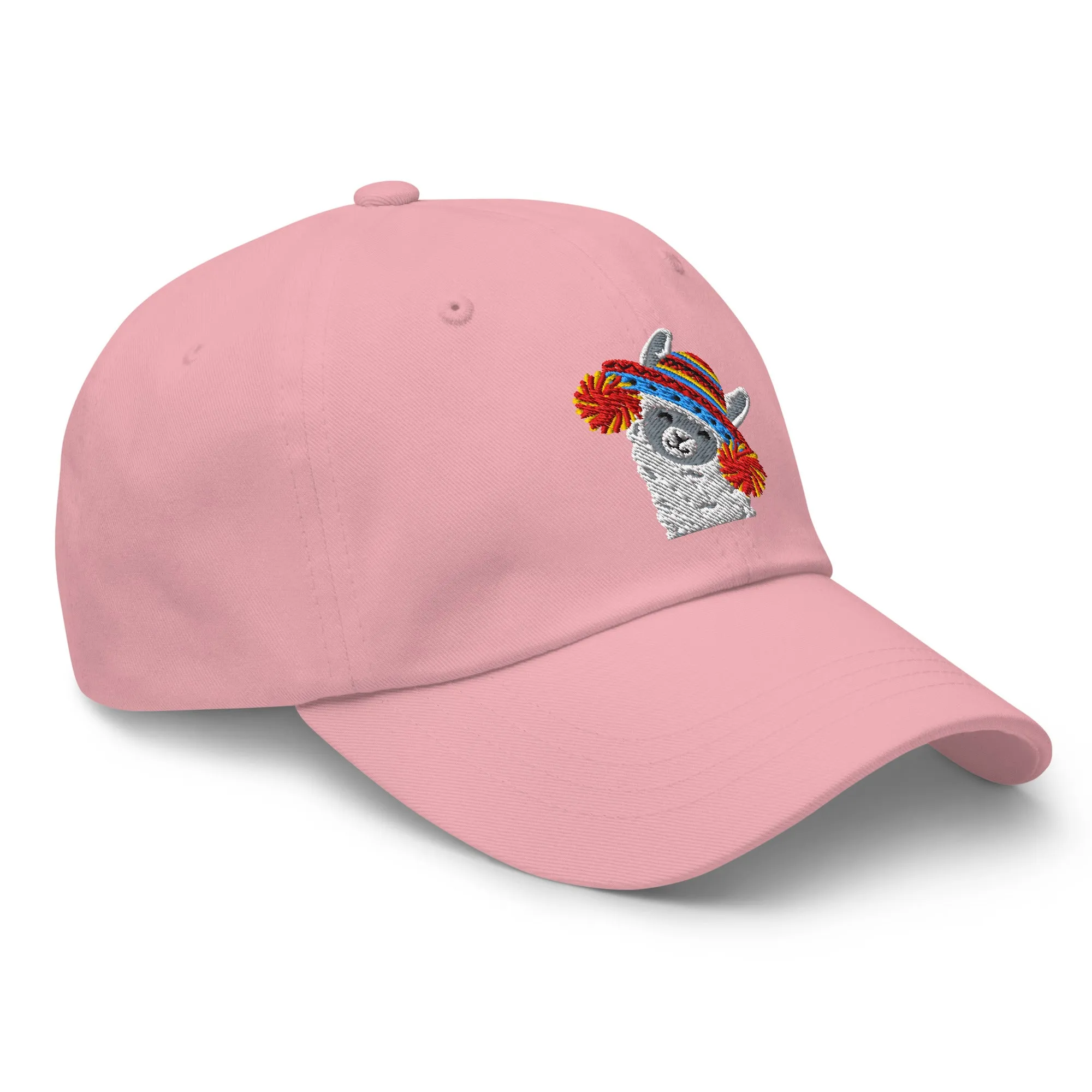 Peruvian Alpaca Embroidered Dad Hat