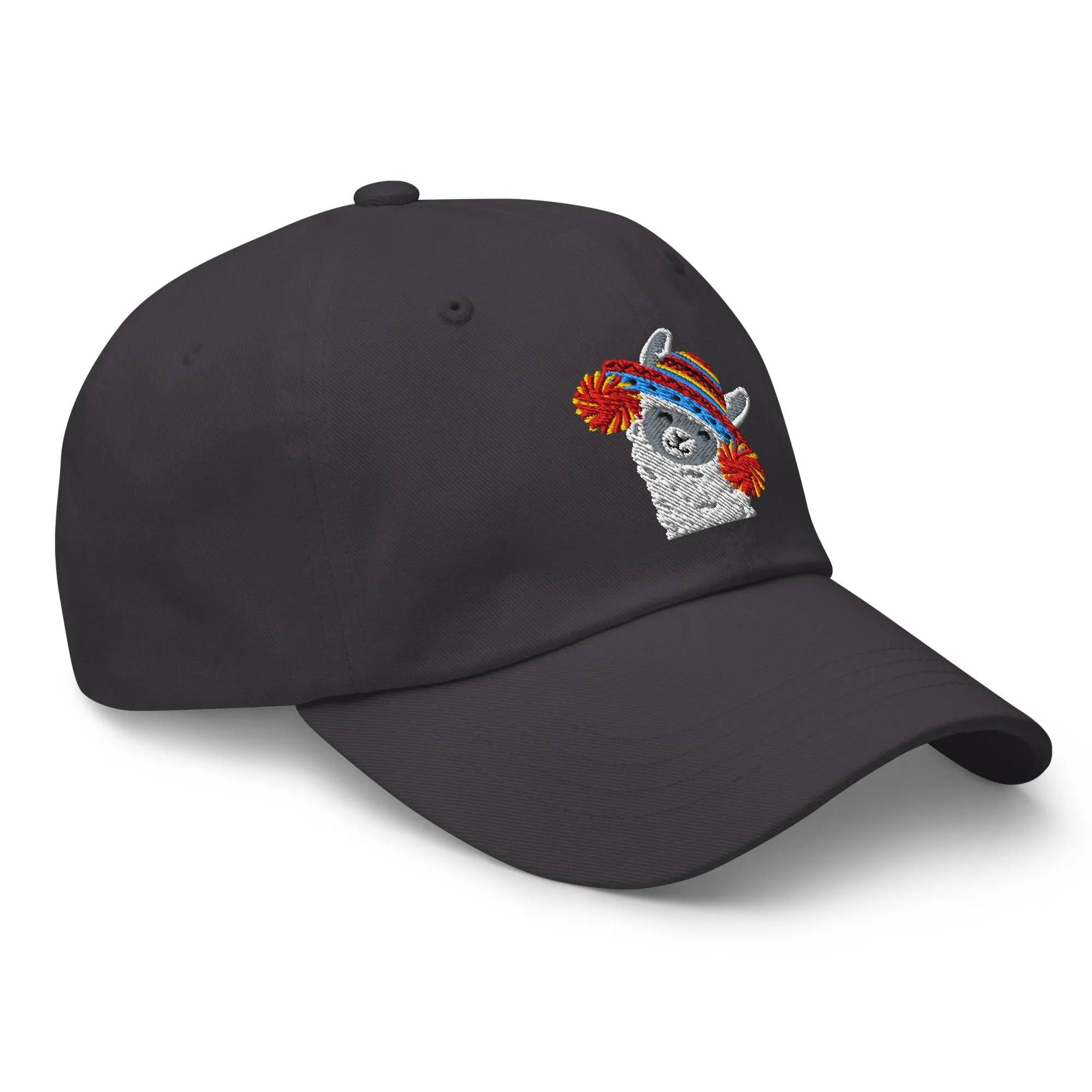 Peruvian Alpaca Embroidered Dad Hat