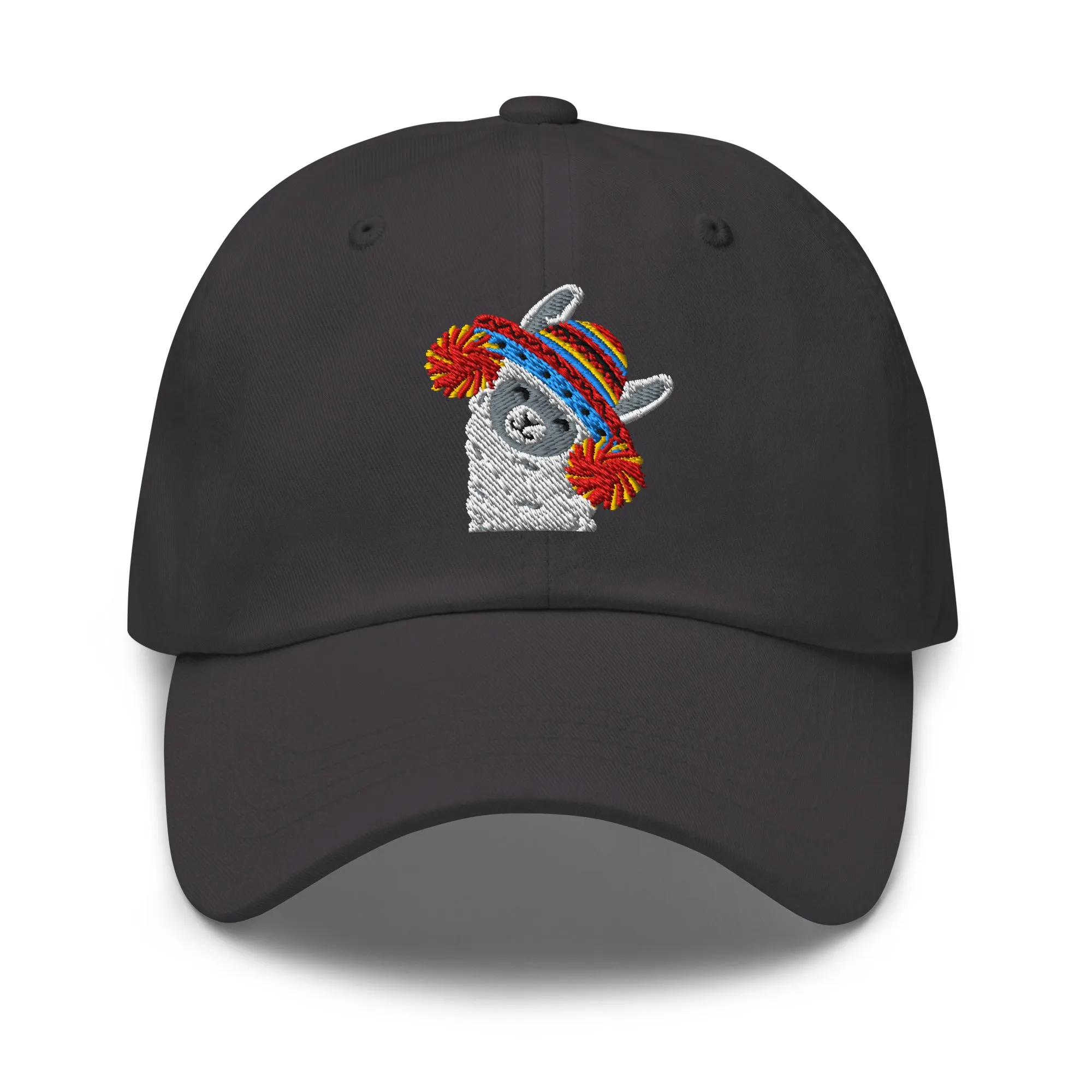 Peruvian Alpaca Embroidered Dad Hat