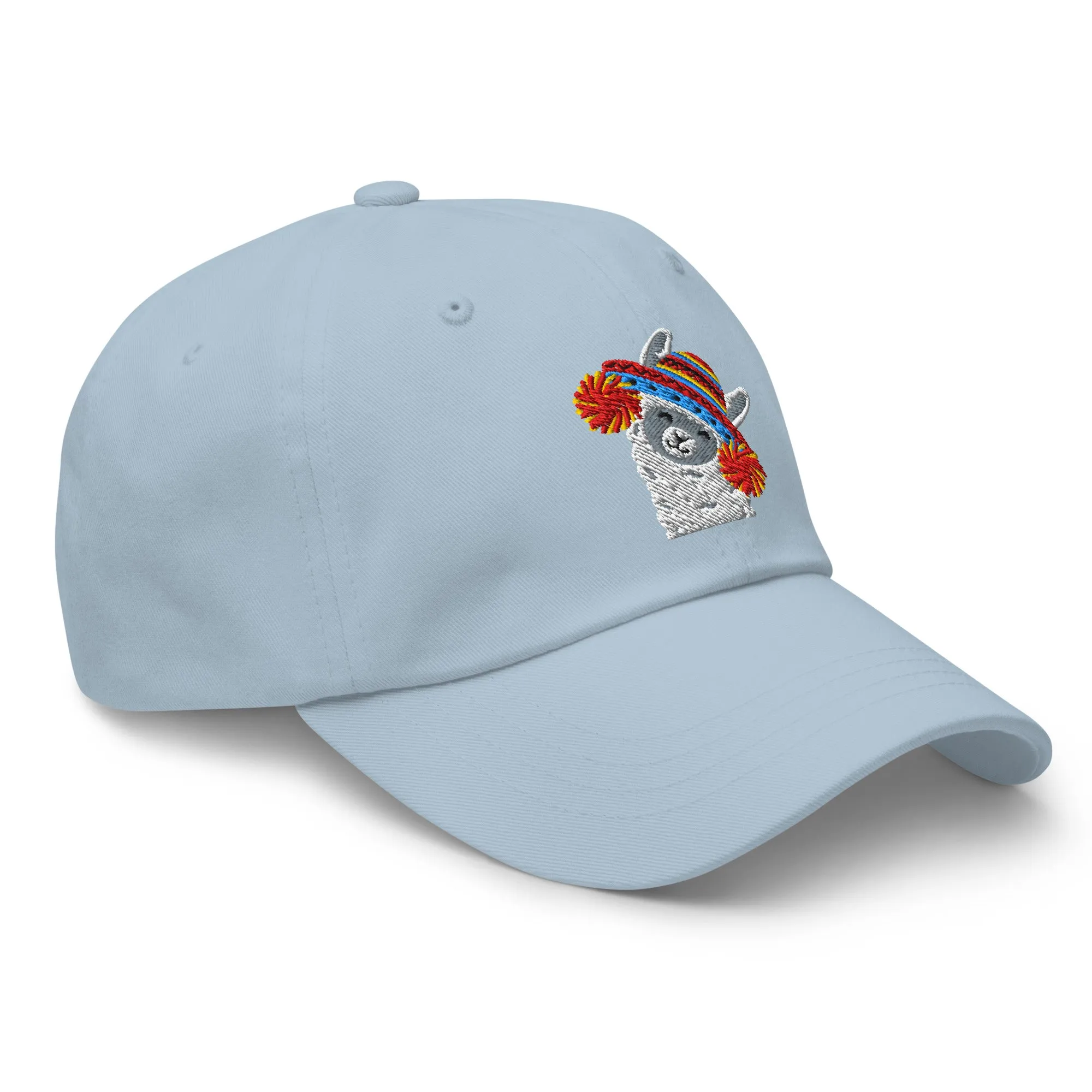 Peruvian Alpaca Embroidered Dad Hat
