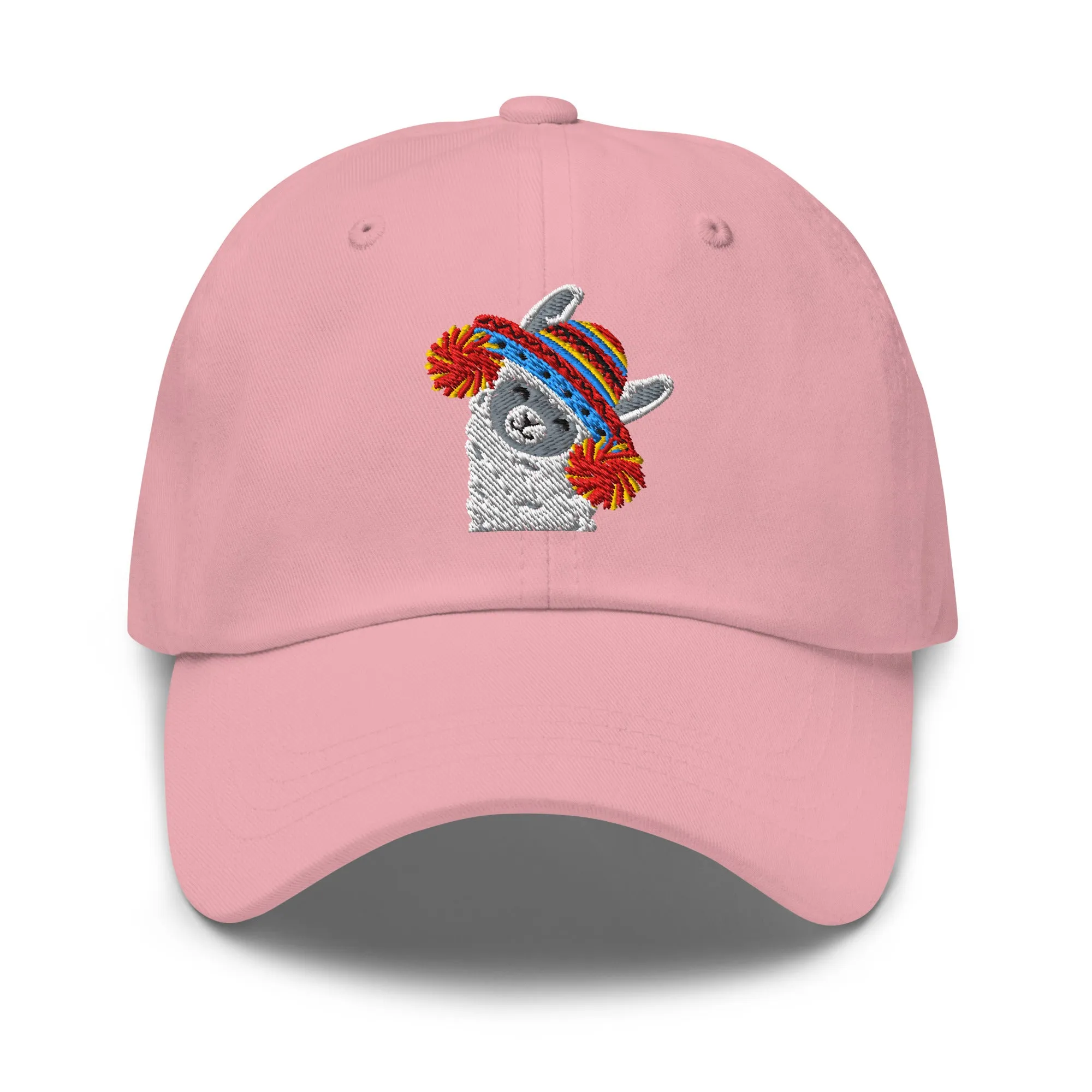 Peruvian Alpaca Embroidered Dad Hat