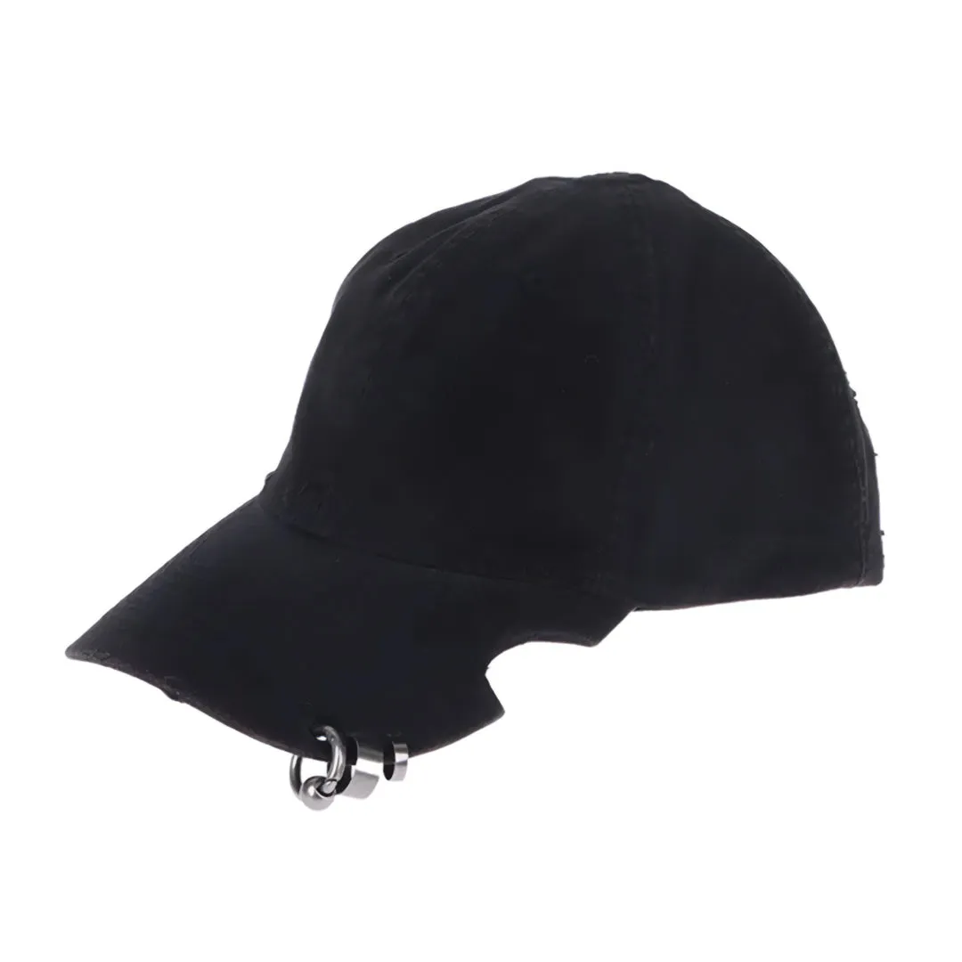 Pierced Baseball Cap