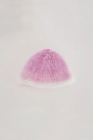 Pink and Ivory Hat