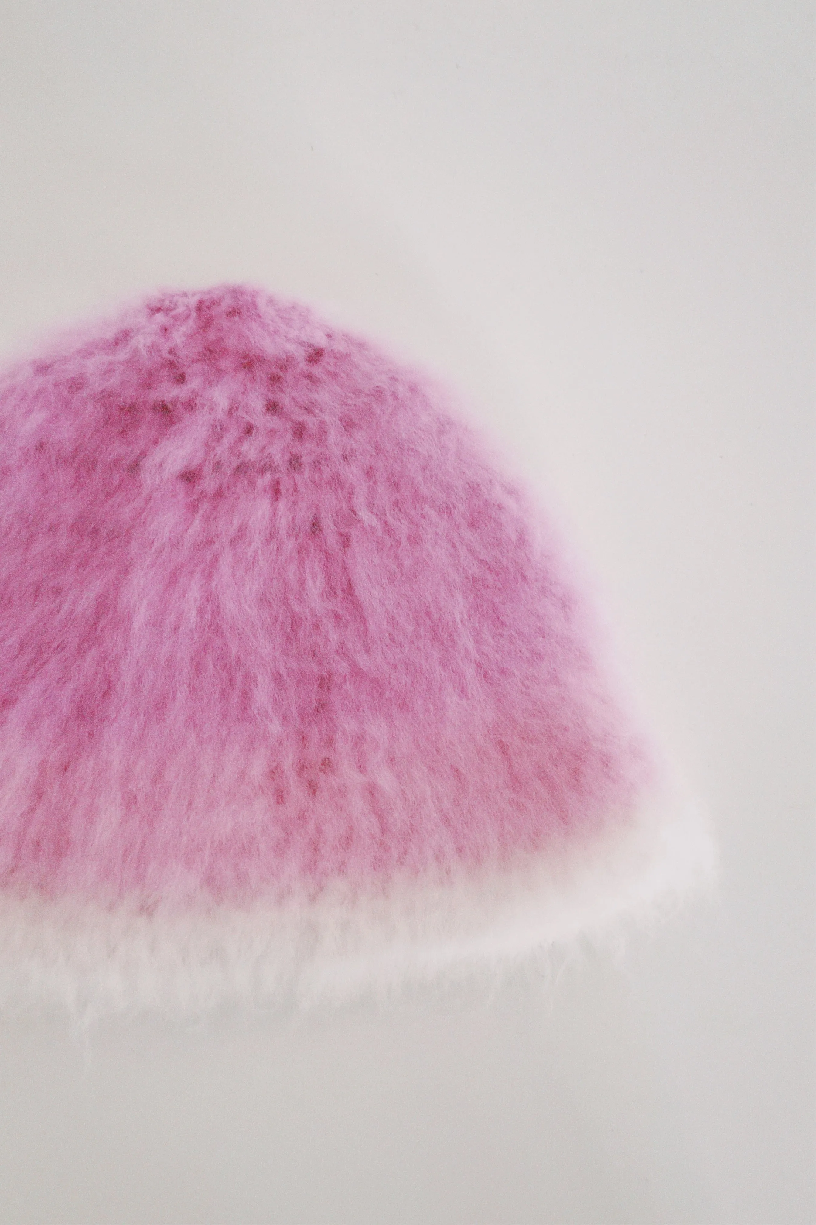 Pink and Ivory Hat