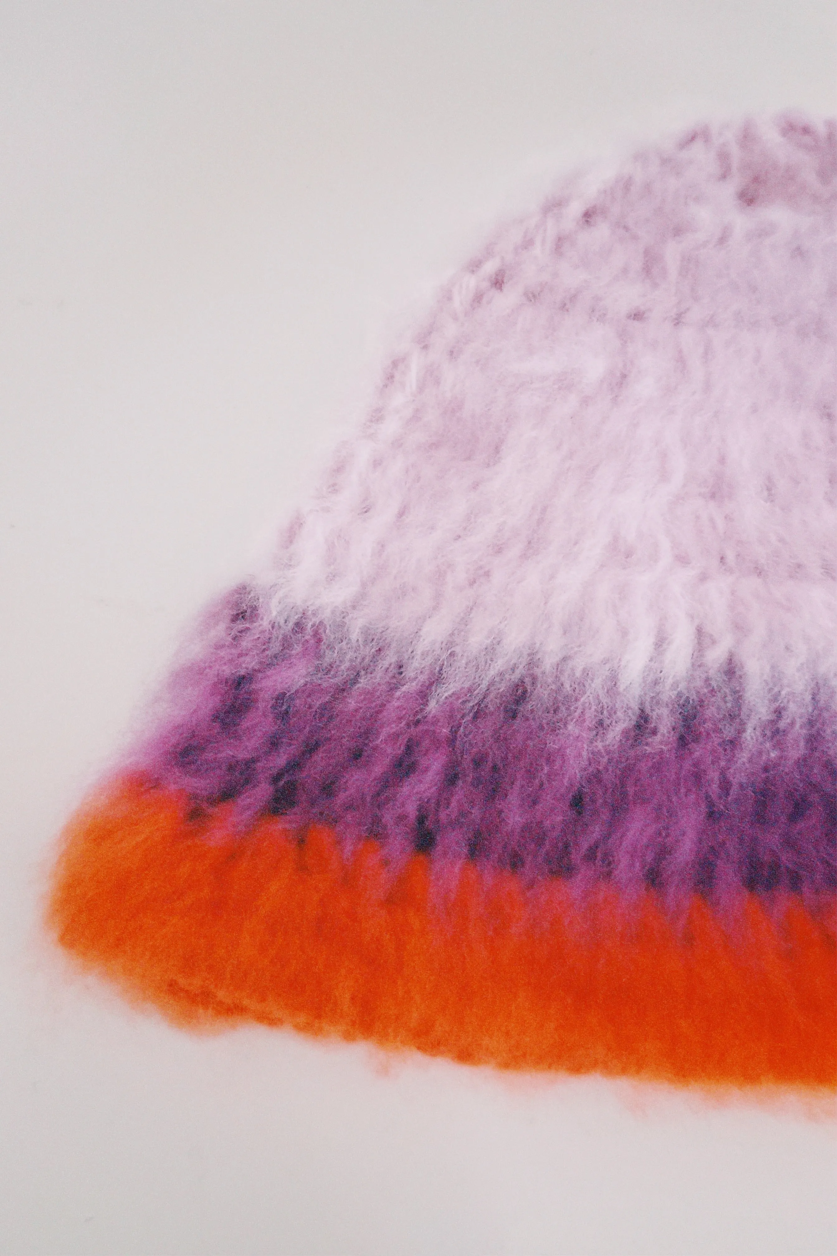 Pink, Purple and Orange Hat