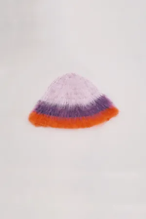 Pink, Purple and Orange Hat