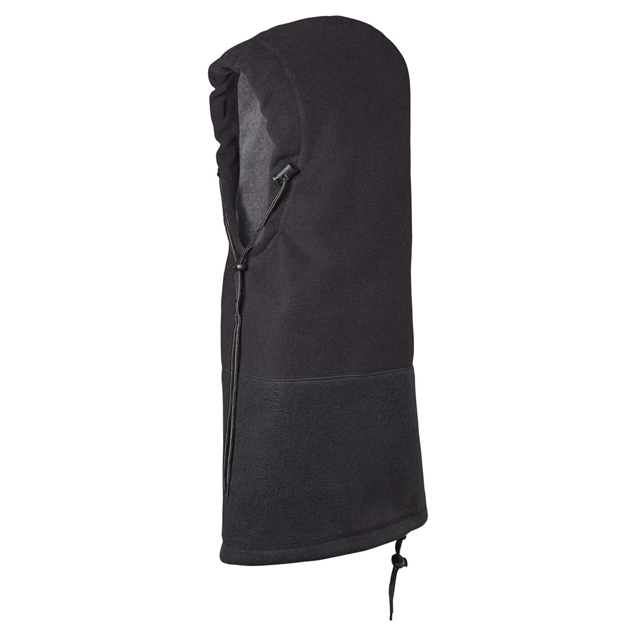 Pioneer 6-In-1 Fleece Waterproof Hood Black | Versatile Weather-Resistant Headwear | Balaclava, Beanie, Scarf, Neck Warmer | Adjustable Fit | One Size