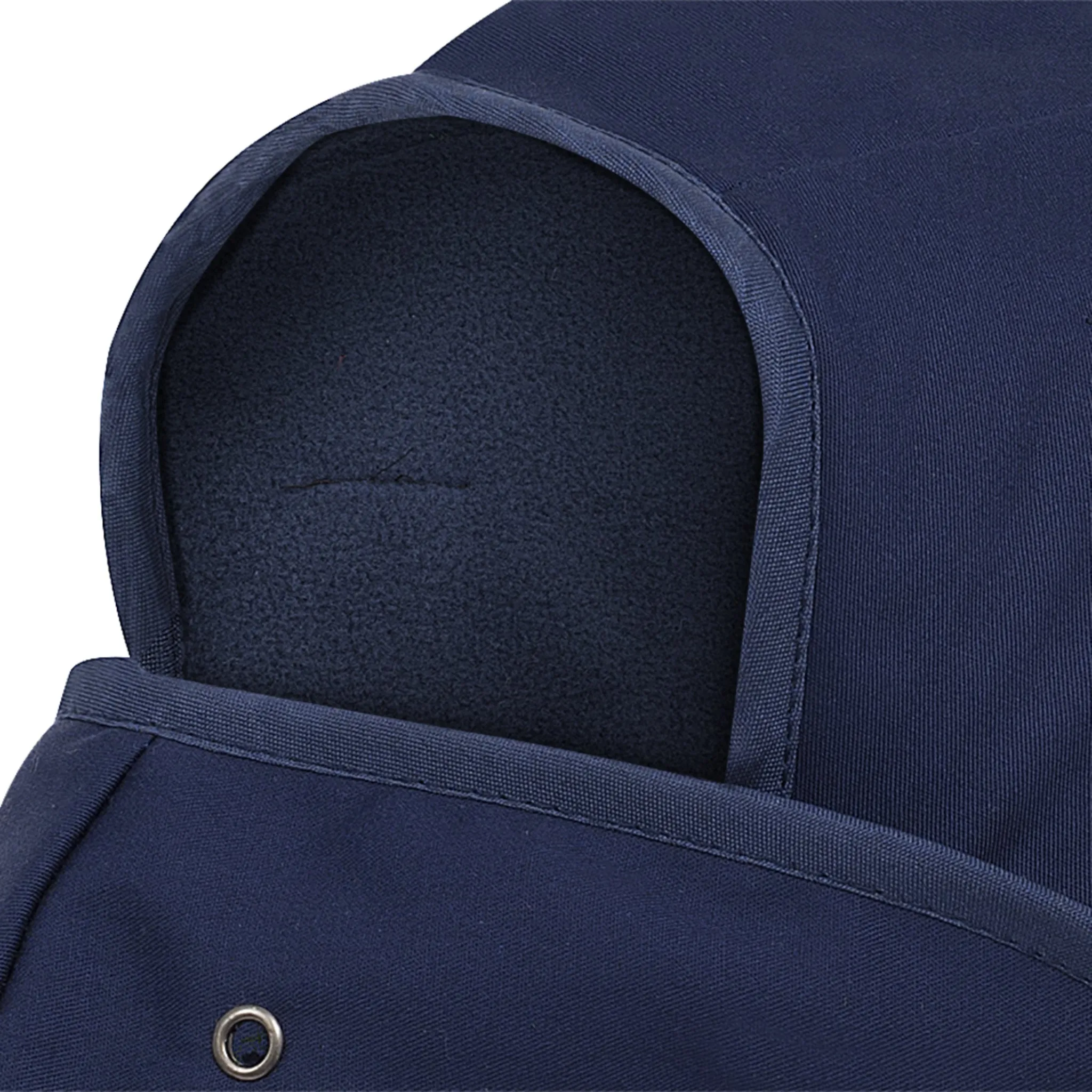 Pioneer Hard Hat Liner - 5 oz Poly/Cotton, Fleece-Lined, Detachable Mouthpiece, Elastic Chin Strap, Durable, Universal Fit for Cold Weather Protection