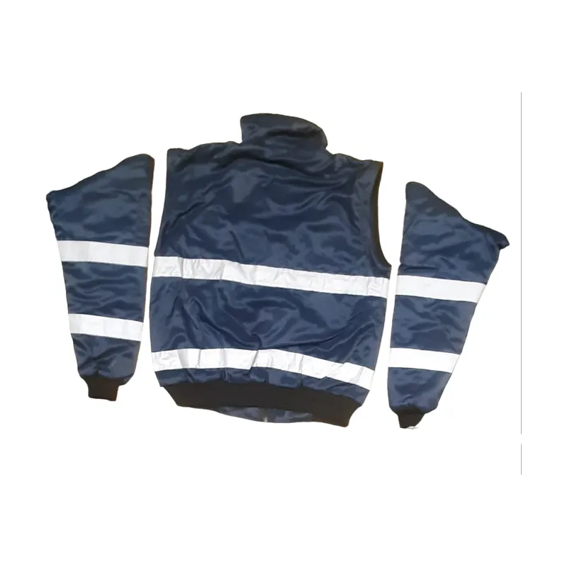 PIONEER SAFETY Bunny Jacket Detachable Sleeves Navy