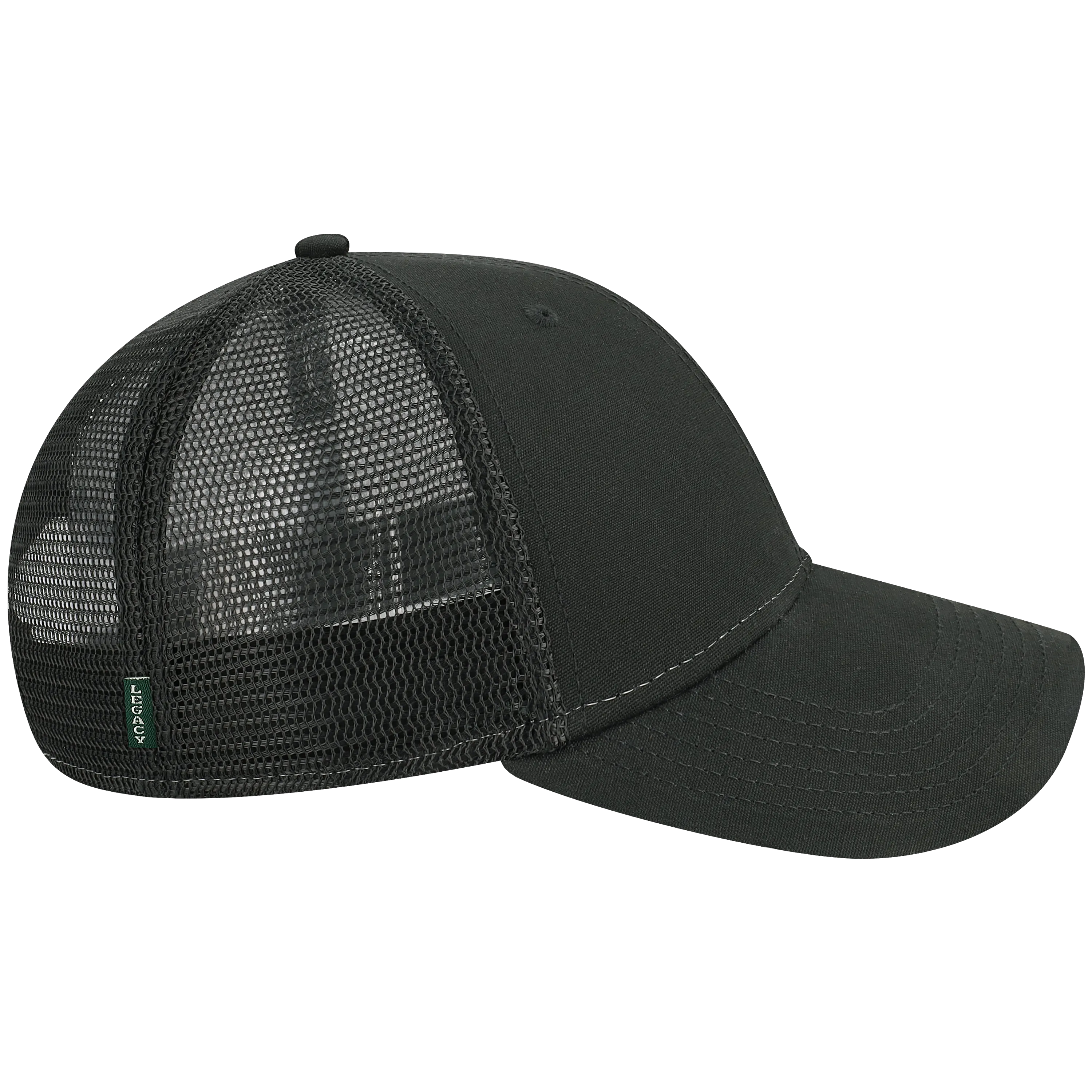 Pittsburgh Panthers College Vault Black Lo-Pro Snapback Adjustable Trucker Hat