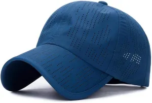 Plain Breathable Quick Drying Baseball Cap Mesh Sun Hat for Baseball Golf Fishing Outdoor Hats
