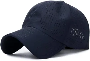 Plain Breathable Quick Drying Baseball Cap Mesh Sun Hat for Baseball Golf Fishing Outdoor Hats