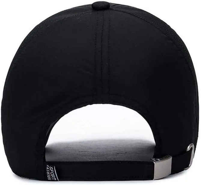 Plain Breathable Quick Drying Baseball Cap Mesh Sun Hat for Baseball Golf Fishing Outdoor Hats
