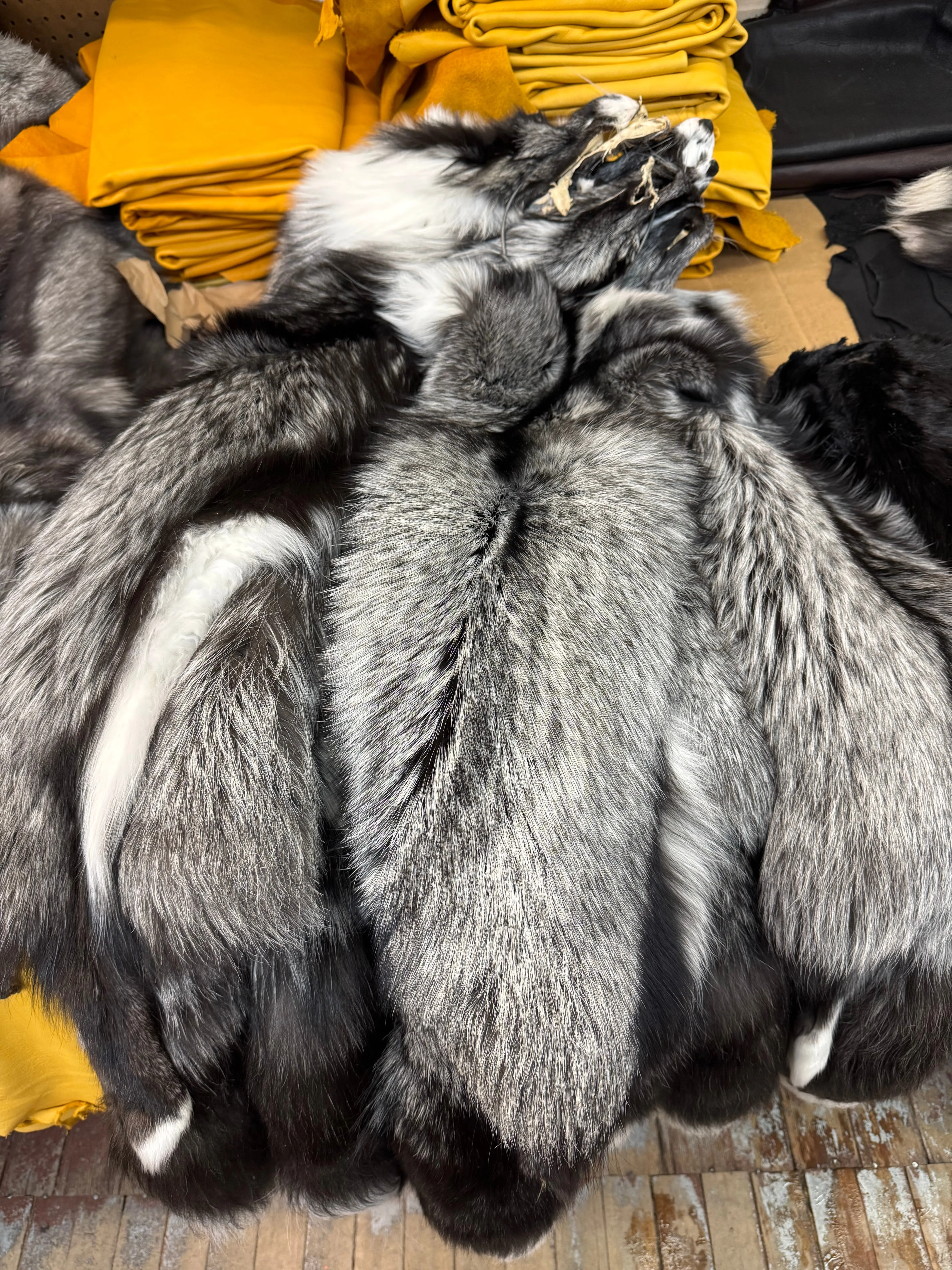 Platinum Fox Fur