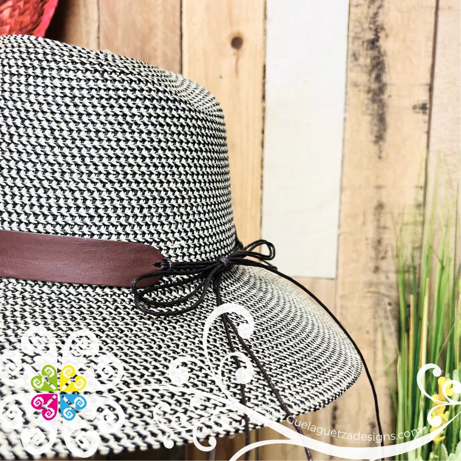 Playa Indiana Silver and Teal - Summer Hat