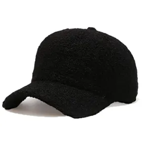 Plush Cap - Black